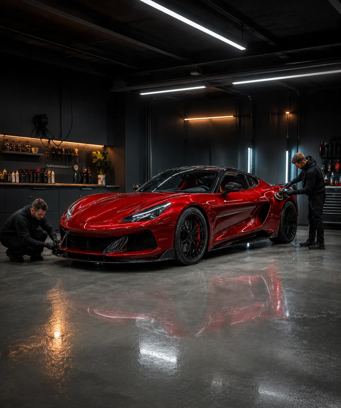 Premium automotive detailing services at Manek Signature