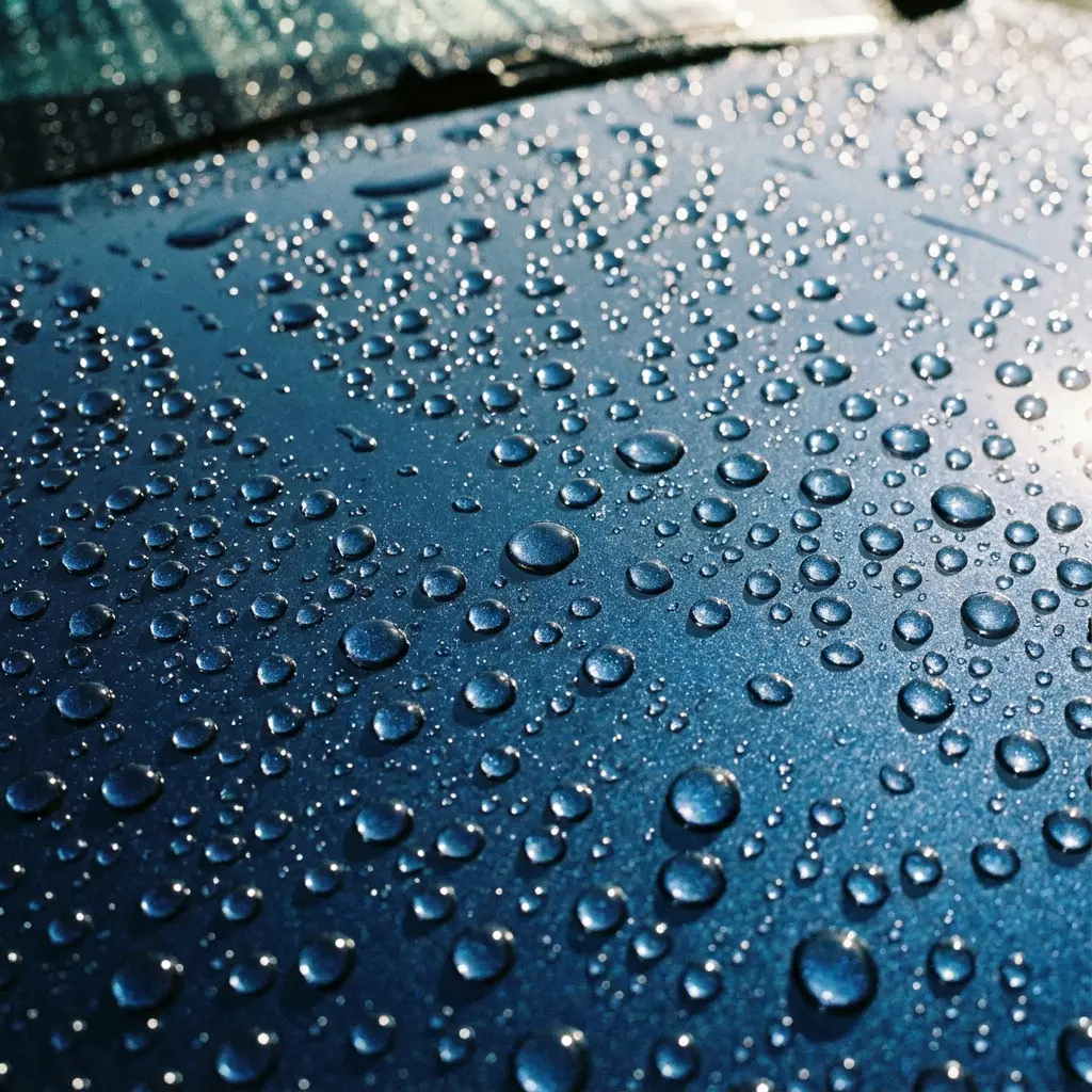Professional ceramic coating service at Manek Signature